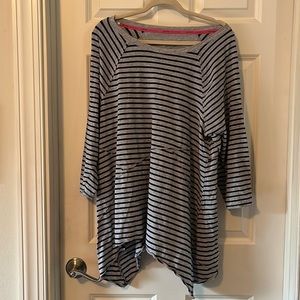 Calvin Klein performance stretch 2X shark bite shirt